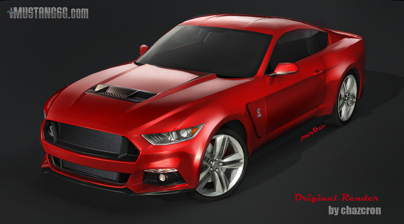 Illustration for article titled Fun 2015 Mustang renders